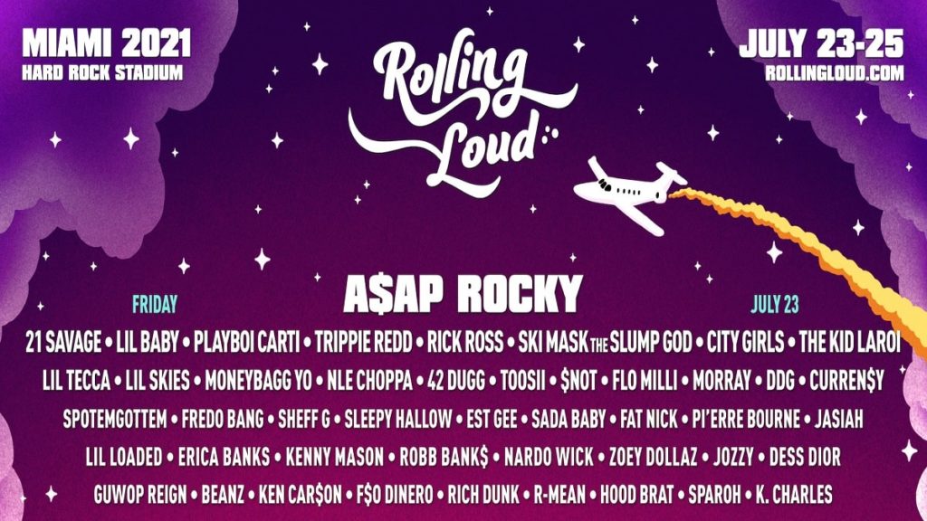 rolling loud 2021 shirts