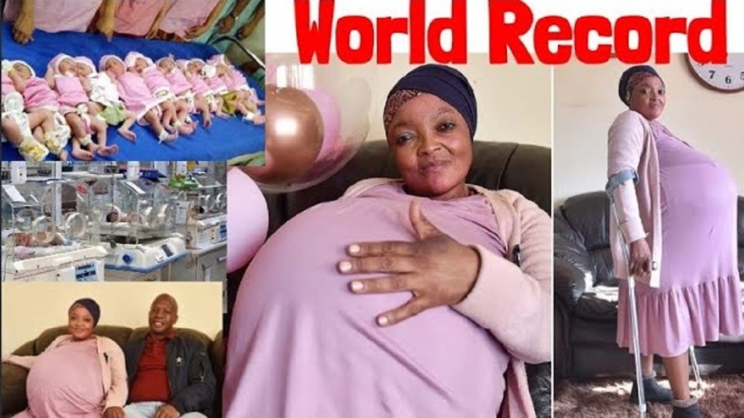 African Woman Gives Birth To 10 Babies, At Once, Breaking ...