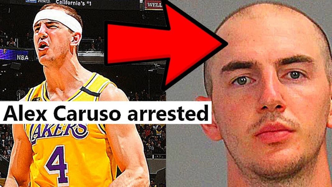 Los Angeles Lakers Alex Caruso Arrested For Possession of ...