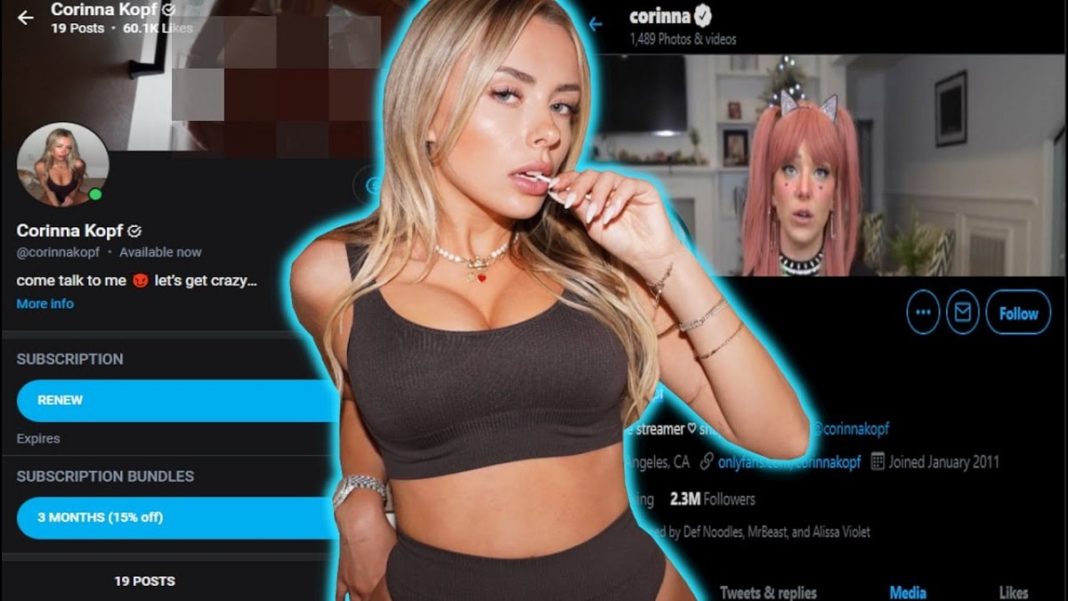 Corinna Kopf Onlyfans / Post-Break Up Corinna Kopf: Is the FB Gaming