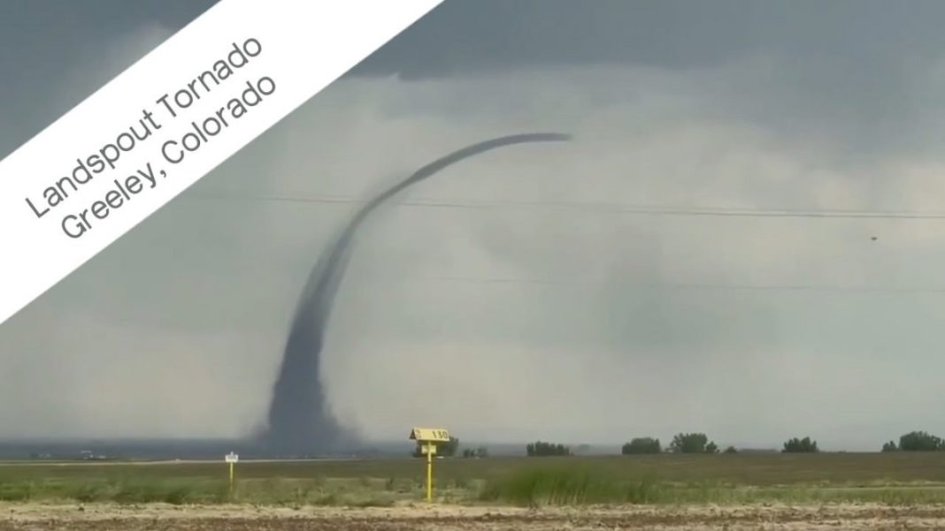 Tornado Warning Colorado Weld County Greeley Tornado Report From in