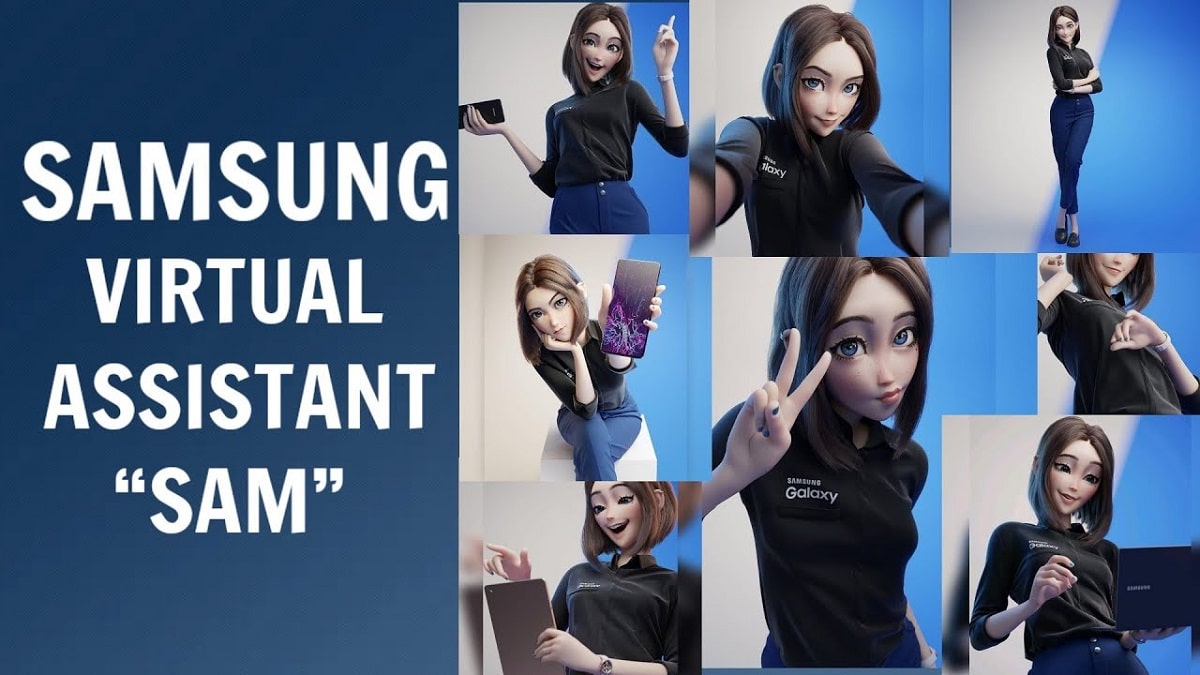 Who Is Samsung Girl Samsung Sam Virtual Assistant Characters Age Name Rule Reddit