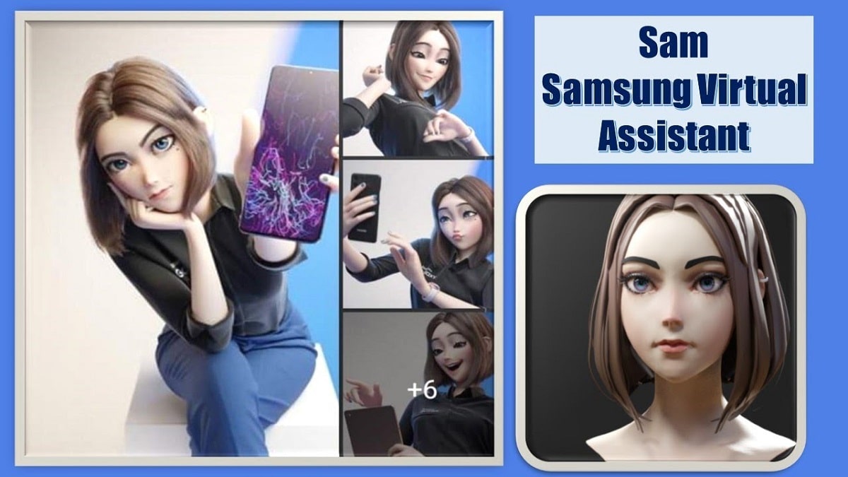 Who Is Samsung Girl Samsung Sam Virtual Assistant Characters Age Name Rule Reddit