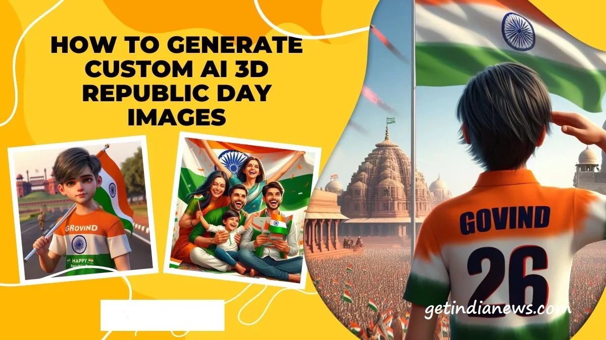How to Create Custom AI 3D Republic Day Images